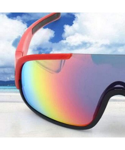 Goggle Mountain bike riding glasses - men and women outdoor polarized riding mirror 3 lenses - D - CK18RAZON76 $54.94