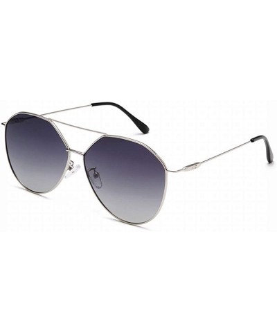 Sport Polarized Sunglasses Men'S Metal Retro Personality Sunglasses Women'S Trends - Style 4 - CK18UGI39ZZ $17.78