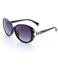 Square Fashion Square Sunglasses for Women Men Oversized Vintage Shades MN8842 - Black - CR1996TUXCT $18.80