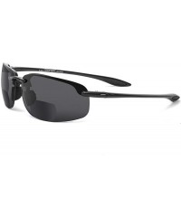 Aviator Sports Sunglasses for Men Women Tr90 Rimless Frame for Running Fishing Baseball Driving MJ8001 - C6-black - CV19D6CY7...
