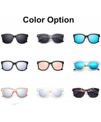 Aviator N311 Sunglasses for Mens Polarized Beach Retro Sun Glasses - Black - CZ18COU2ME4 $18.69