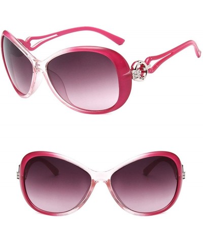 Oversized 2019 Classic Gradient Sunglasses Women Brand Designer Vintage Oversized Sun Glasses UV400 - Rose Red - CM18WD7MM4Z ...