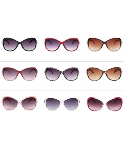 Oversized 2019 Classic Gradient Sunglasses Women Brand Designer Vintage Oversized Sun Glasses UV400 - Rose Red - CM18WD7MM4Z ...