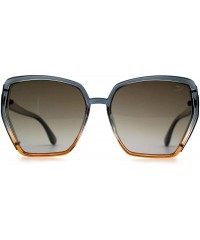 Butterfly p538 Butterfly Design Polarized - for Womens 100% UV PROTECTION - Lightbrown-purpledegrade - CW192TGHO9I $18.55