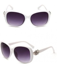 Goggle Fashion UV Protection Glasses Travel Goggles Outdoor Sunglasses Sunglasses - White - CN199GNKMOU $20.45