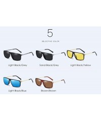 Aviator Polarized Sunglasses classic retro polarized driving - B - CV18QTH02UW $28.06