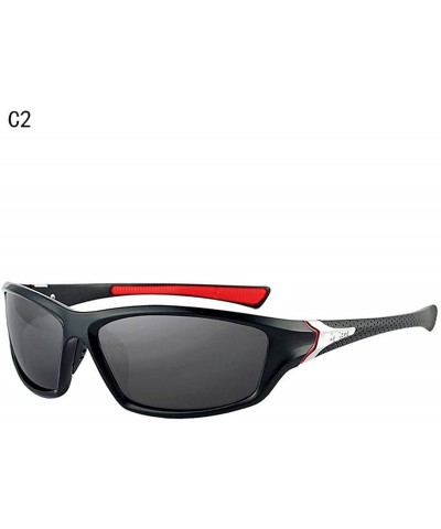 Wrap New Luxury Men's Driving Shades Male Sun Glasses Vintage Driving Classic Sun Glasses Men Goggle - C2 - C618TE43ZSG $19.40