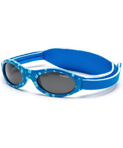 Shield PREMIUM Sunglasses Baby 0-2 year Polarized UV Protection Adjustable Band - 05 Blue Planets Ki30308 - CR180UROKSG $22.23