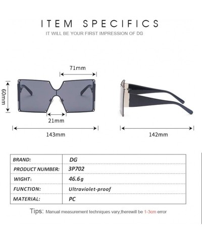 Sport Large frame female conjoined sunglasses fashion windproof color sunglasses-Gradient tea - CH197ZGDNOQ $21.01