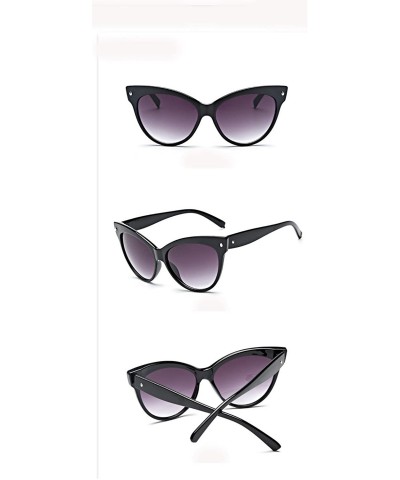 Square Women Vintage Sunglasses-Polarized Retro Eyewear-Oversized Goggles Fashion Ladies Sunglasses - Style2-c - CK196REN92E ...
