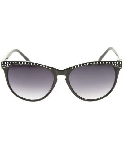 Cat Eye Retro Fashion Cat Eye Metal Accent Sunglasses (SET OF 2) - C418758MCGG $14.61