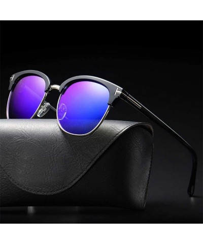 Round Sunglasses Polarized Antiglare Anti ultraviolet Travelling - Tan - C918WT327CM $46.30
