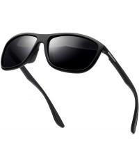 Sport Rectangular Sports Fashion Polarized Sunglasses - Durable Lightweight Sun glasses for Men and Women - CV18N72IIZU $14.55