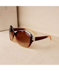 Oversized Women Sunglasses Luxury Summer Sun Glasses Women's Vintage Sunglass Goggles Eyeglasses - Black - CI18W8WHAZC $15.96