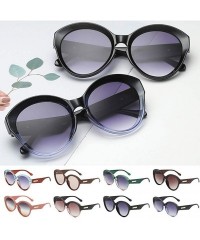 Wrap Vintage Sunglasses Women Fashion Sunglasses Classic Round Retro Plastic Frame Vintage Inspired Sunglasses - F - C1190765...