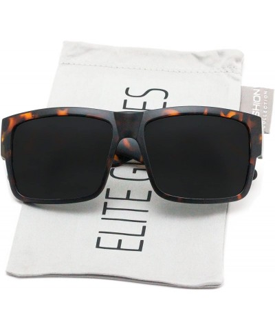 Square Large Square CHOLO Sunglasses Super Dark OG LOCS Style GANGSTER Style Black NEW - Tortoise - CY11HWMME23 $20.40
