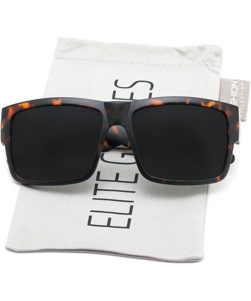 Large Square CHOLO Sunglasses Super Dark OG LOCS Style GANGSTER Style Black  NEW - Tortoise - CY11HWMME23