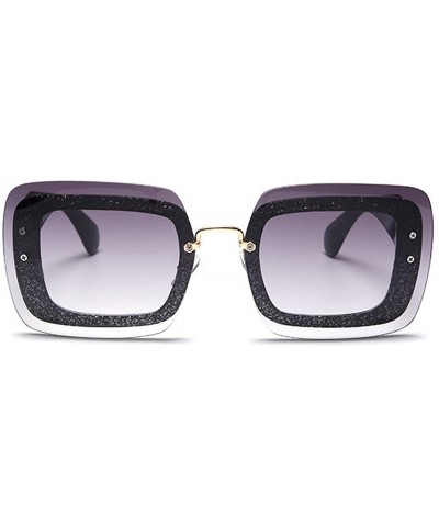 Square Chic Oversized Square Sunglasses Sunnie for Women - C - CB12NH5DJWJ $11.43