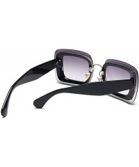 Square Chic Oversized Square Sunglasses Sunnie for Women - C - CB12NH5DJWJ $11.43