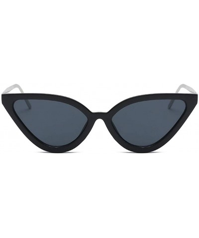 Cat Eye Women Cat Eye Sunglasses PC Frame Fashion For Female - Leopard - CQ199QCALXR $8.42