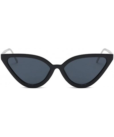 Cat Eye Women Cat Eye Sunglasses PC Frame Fashion For Female - Leopard - CQ199QCALXR $8.42
