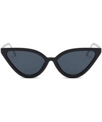 Cat Eye Women Cat Eye Sunglasses PC Frame Fashion For Female - Leopard - CQ199QCALXR $8.42