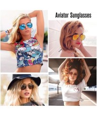 Sport Sunglasses for Women - Aviator Sunglasses - UV400 Protection Lens - 61MM - Metal Frame - Ultra Lightweight - C9123KS2XE...