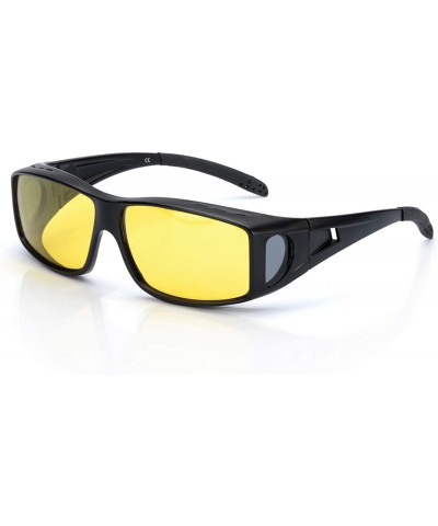 Shield Vision Glasses Driving Polarized Prescription - 1pack-matte Black - CB18YQHR2NL $21.92