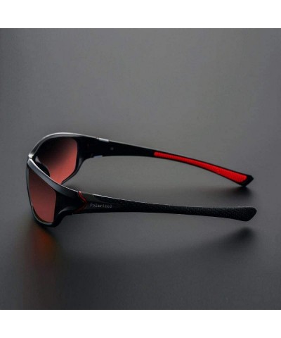 Sport Sunglasses Classic Retro HD Lens Polarized UV400 Outdoor Sports 2 - 2 - CW18YKUOZNE $11.11