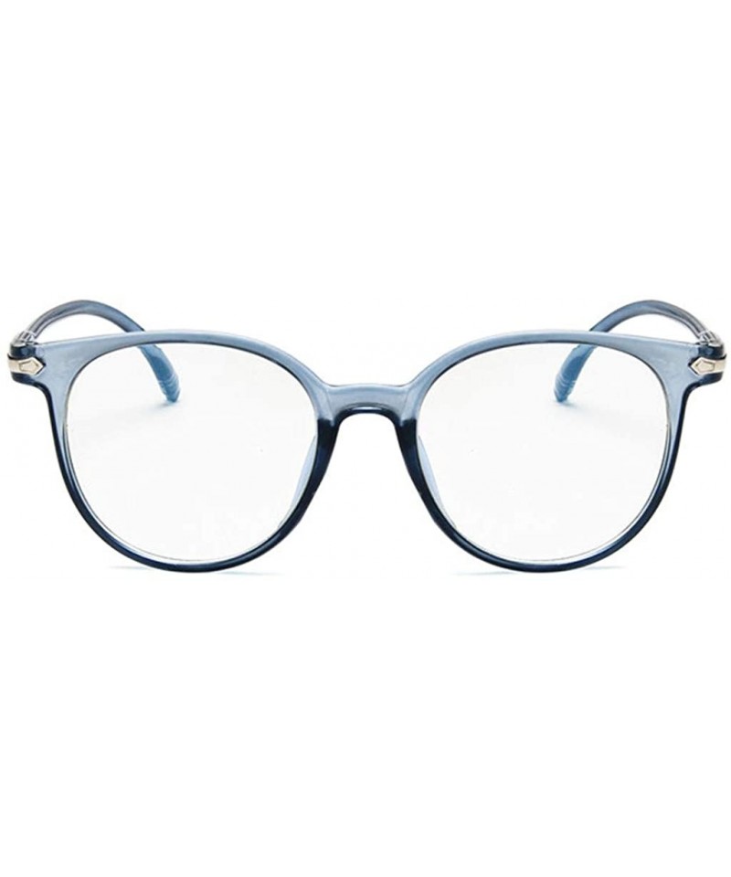 Sport Spectacle Optical Frame Glasses Clear Lens Computer Anti-Radiation Eyeglasses - Blue - C018SCLT4A9 $5.49