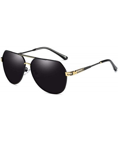 Aviator Sunglasses Male polarizing sunglasses Male driving sunglasses Toad glasses - A - CC18Q92Z2GS $29.79