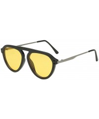 Rimless Women's New Fashion Big Width Frame Sunglasses Integrated UV Vintage Glasses - A - CM18SS38YTO $12.17