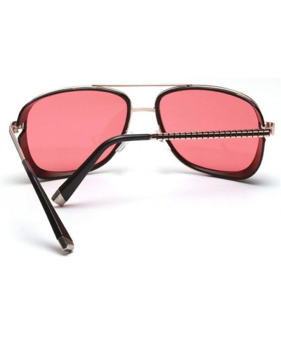 Goggle Occhiali Tony Stark Sunglasses Men Designer Tony Man Goggles Retro Windproof Steam Punk Sun Glasses UV400 - Q10 - C118...