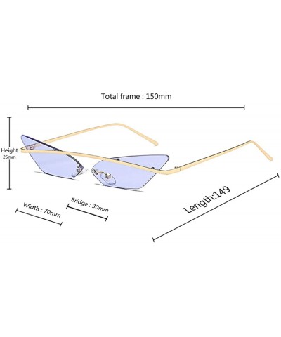 Sport Men and women Fashion Retro Sunglasses metal frame Sunglasses - Purple - CR18LL9TYQH $10.33