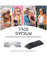 Square New Avaitor Sunglasses - Rimless Metal - Mirrored Lens - Unique Design Sun Glasses - Grey - C618WQCKI08 $8.03