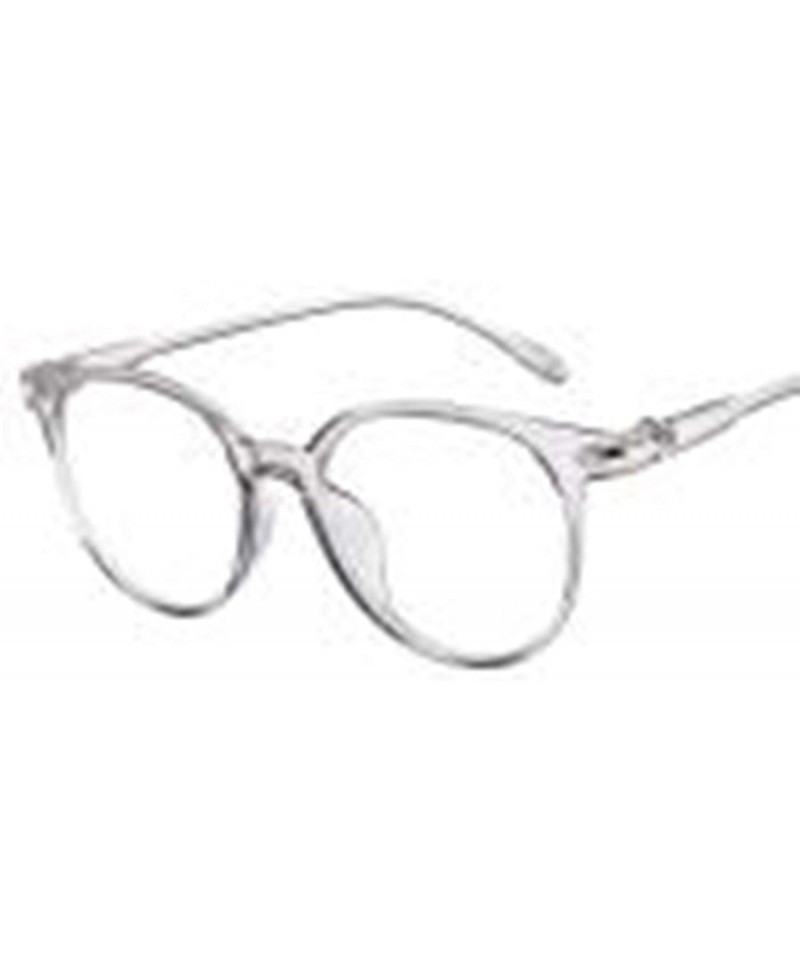 Aviator Blocking Glasses Stylish Non Prescription Eyeglasses - White - CM194GZ8HIU $12.19