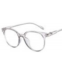 Aviator Blocking Glasses Stylish Non Prescription Eyeglasses - White - CM194GZ8HIU $12.19