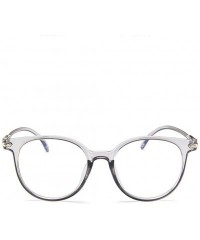 Aviator Blocking Glasses Stylish Non Prescription Eyeglasses - White - CM194GZ8HIU $12.19