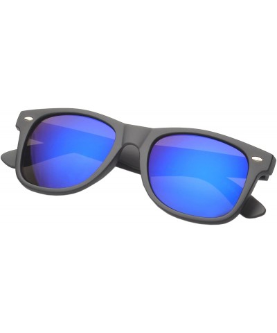 Wayfarer 'Baldwin' Retro Square Camouflage Fashion Sunglasses - Green - CK11ORPV2XP $9.64