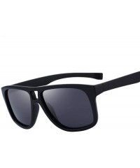 Aviator DESIGN Men Polarized Sunglasses Outdoor Sports Male Eyewear 100% UV C03 G15 - C06 Silver - CE18XGEDQG8 $25.76