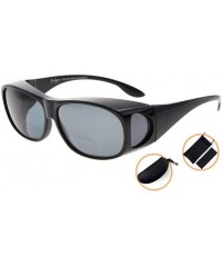 Wrap Polarized Sunglasses Polycarbonate Sunreaders - S029pgsg-black - CC187DE8453 $13.82