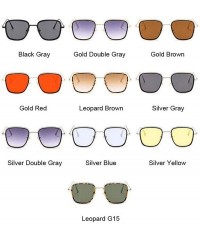 Semi-rimless Luxury Kabir Singh India Movie Sunglasses Men Women Square Gold Frame Cool Shades Red Sun Glasses Male Female - ...