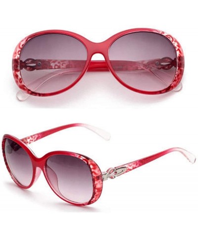 Round Polarized Sunglasses Pattern Protection Activities - C318TOI9RGM $27.69