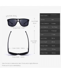 Aviator DESIGN Men Polarized Sunglasses Outdoor Sports Male Eyewear 100% UV C03 G15 - C06 Silver - CE18XGEDQG8 $15.46