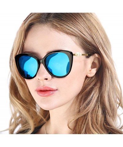 Cat Eye Cat Eye Sunglasses For Women - Fashion Polarized Sunglasses with UV Protection for Driving/Shopping/Sunbathing - CV18...