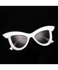 Cat Eye Women Cat Eye Sunglasses Retro Eyeglass Frame Eyewear oculos - E - C718S39Q5IE $7.93