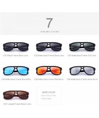 Aviator DESIGN Men Polarized Sunglasses Outdoor Sports Male Eyewear 100% UV C03 G15 - C06 Silver - CE18XGEDQG8 $15.46