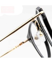 Aviator 2019 Transparent Metal Sunglasses Women Mirror Classic Vintage Street Black - Matteblack - CK18Y3O5HZ5 $10.71