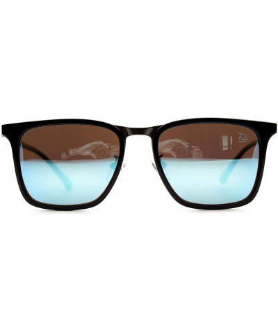 Square p589 Square Style Polarized - for Womens-Mens 100% UV PROTECTION - Darkbrown-browndegrade - C6192THMRML $20.24