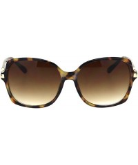 Butterfly Womens Mod Designer Fashion VG Eyewear Butterfly Sunglasses - Tortoise Brown - C918S9EWATO $22.48